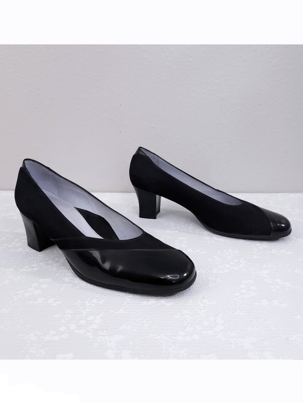 BeautiFeel Patent Leather & Nubuck Pumps EU 41